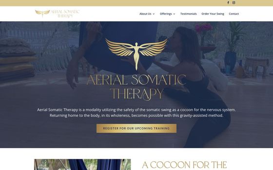 A real client's old website, cluttered and hard for search engines or AI assistants to read.